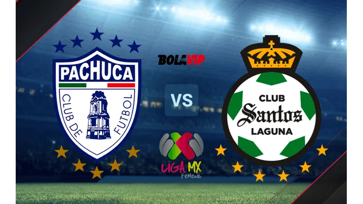 Tuzas de Pachuca vs. Santos Laguna por la Liga MX Femenil.