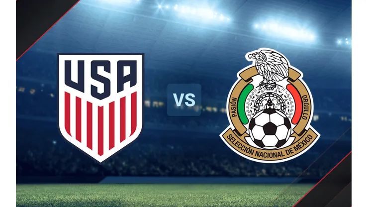 Estados Unidos y México se enfrentan por las Eliminatorias CONCACAF.