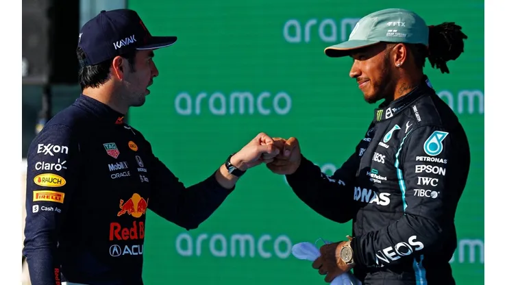 Hamilton aclaró su polémica con Checo: ¿fácil mantenerlo atrás?