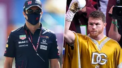 La felicitación especial que le hizo llegar Checo Pérez a Canelo Álvarez