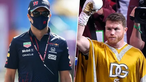 La felicitación especial que le hizo llegar Checo Pérez a Canelo Álvarez