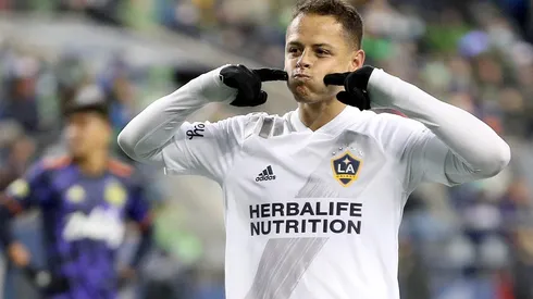 Javier Hernández no para de hacer goles.