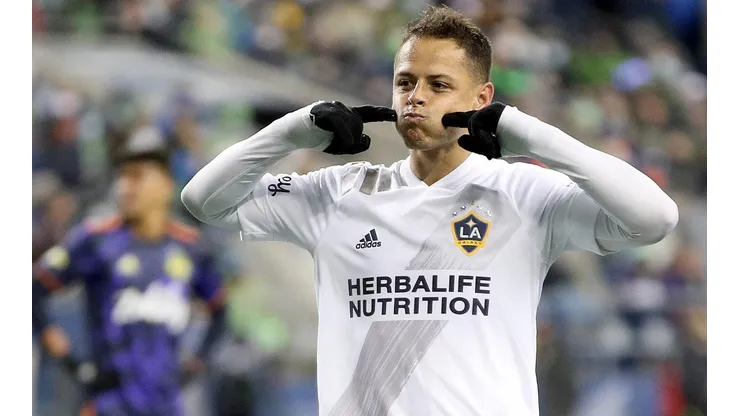 Javier Hernández no para de hacer goles.