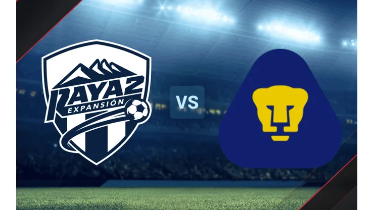 Raya2 y Pumas Tabasco se enfrentan por la Liga de Expansión MX.