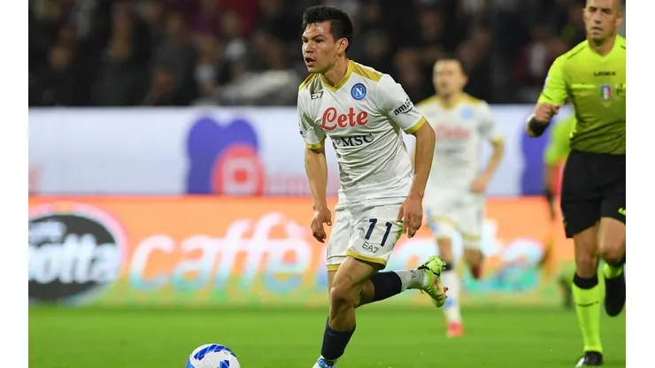 Chucky jugó 30 minutos en el empate del Napoli
