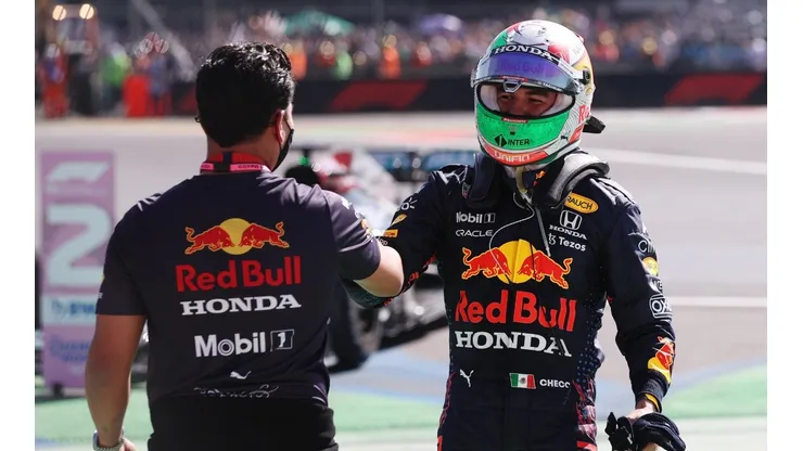 "Ahorita vamos por tequila": la primera reacción de Checo tras podio