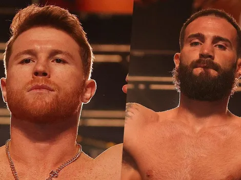 Así llegaron Canelo Álvarez y Caleb Plant al MGM Grand de Las Vegas