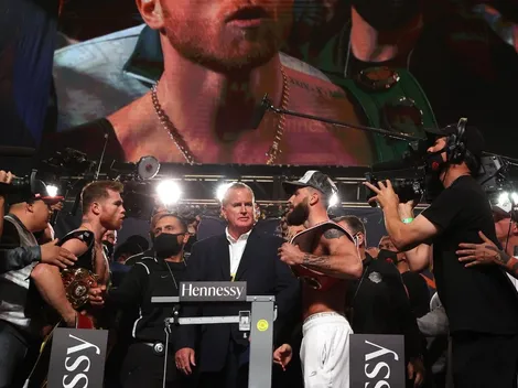 El Grito homofóbico presente en el pesaje de Canelo Álvarez y Caleb Plant