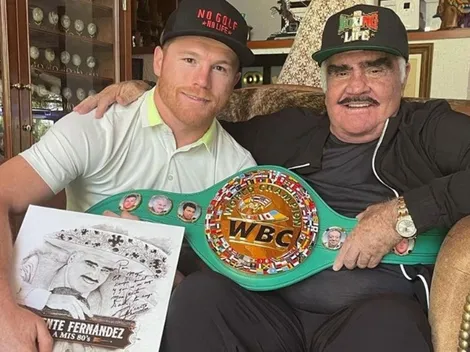 Canelo Álvarez le hace petición a Vicente Fernández previo a su pelea