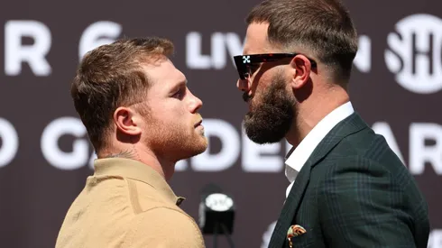 Canelo Álvarez y Caleb Plant, listos para el gran combate