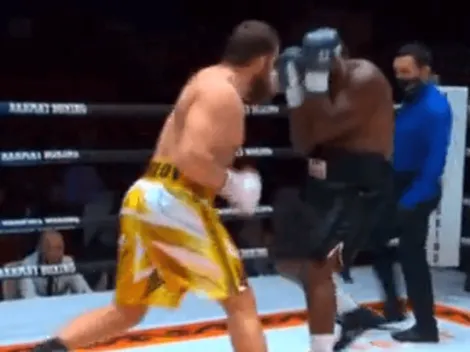 Boxeo: Se desplomó en 45 segundos de pelea y lo acusan de farsante