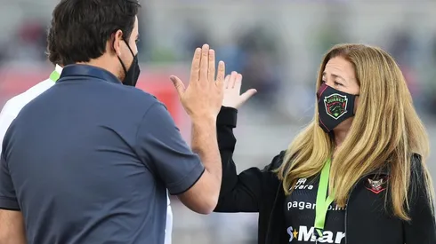 Alejandra es la única mujer en un puesto de mando en la actualidad