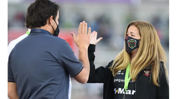 Alejandra es la única mujer en un puesto de mando en la actualidad