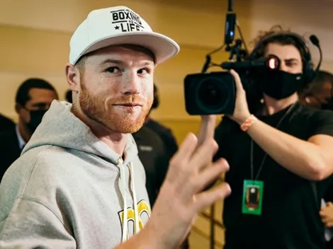 La foto más tierna de la llegada de Canelo Álvarez a Las Vegas