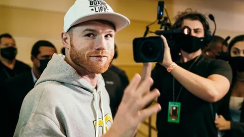 La foto más tierna de la llegada de Canelo Álvarez a Las Vegas