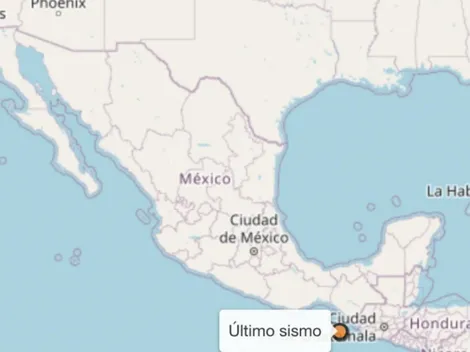 Sismo HOY en México hoy 1 de noviembre