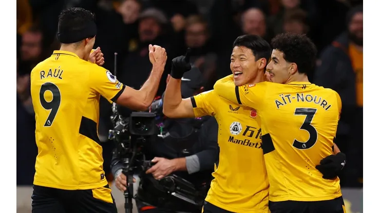 ¡Raúl Jiménez y Hwang Hee-Chan habían armado un golazo!