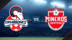 Cimarrones y Mineros se enfrentan por la Liga de Expansión.