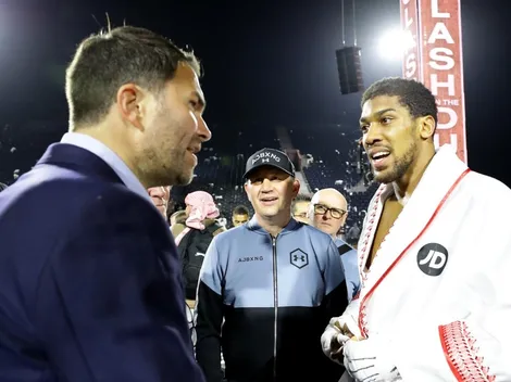 Eddie Hearn le dio un golpe al orgullo de Anthony Joshua