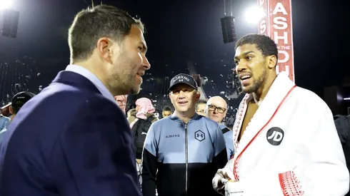 Eddie Hearn le dio un golpe al orgullo de Anthony Joshua