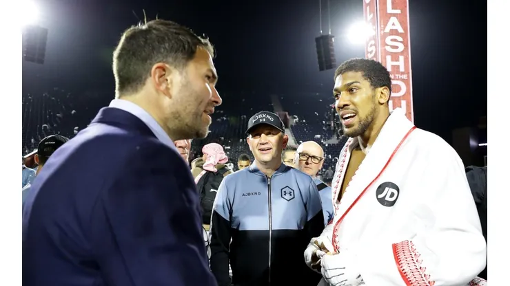 Eddie Hearn le dio un golpe al orgullo de Anthony Joshua