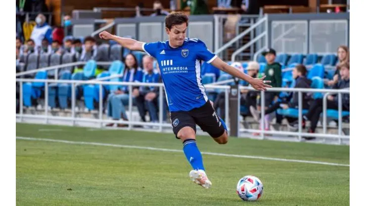 Carlos Fierro anotó su tercer gol en la temporada 2021 de la MLS y quinto en tres campañas.
