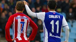 Griezmann con el Atlético de Madrid y Vela con la Real Sociedad.