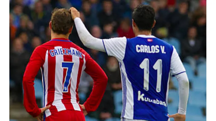 Griezmann con el Atlético de Madrid y Vela con la Real Sociedad.