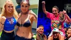 La Bombardera Rubia, amiga de Barby Juárez, terminó aplaudiendo a Jackie Nava