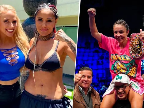 La Bombardera Rubia, amiga de Barby Juárez, terminó aplaudiendo a Jackie Nava