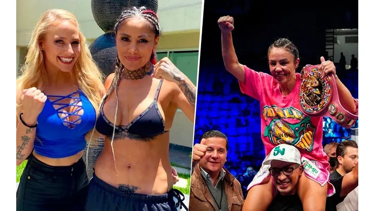 La Bombardera Rubia, amiga de Barby Juárez, terminó aplaudiendo a Jackie Nava