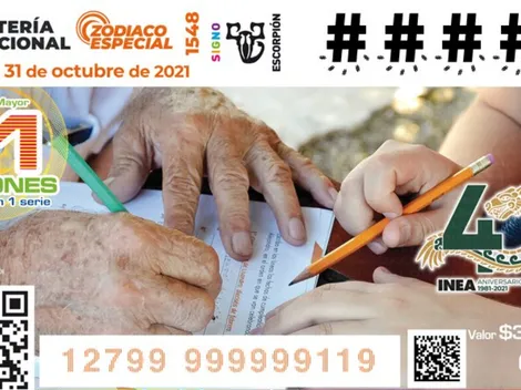 Resultados Sorteo Zodiaco Especial: números que cayeron domingo 31 de octubre | Lotería Nacional | Sorteo 1548 horario y premios
