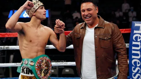 De la Hoya defendió a Ryan Garcia.