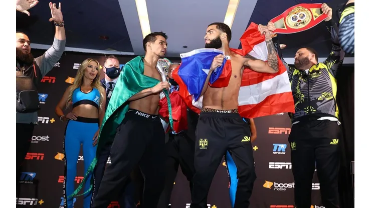 Zepeda y Vargas A los golpes en New York.