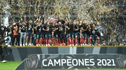 Premiación de Rayados campeón Concacaf.