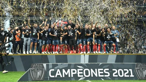 Premiación de Rayados campeón Concacaf.