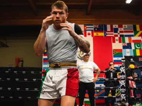 Canelo Álvarez presumió su físico y dijo que está listo para Caleb Plant