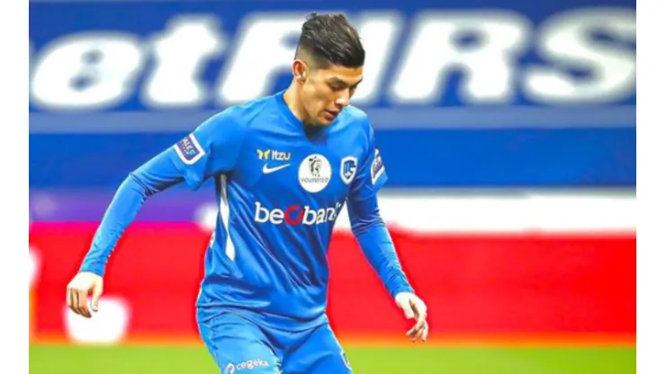 Gerardo Arteaga se lució en la victoria del KRC Genk