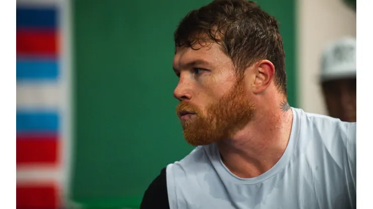 Canelo Álvarez le envió una nueva advertencia a Caleb Plant.