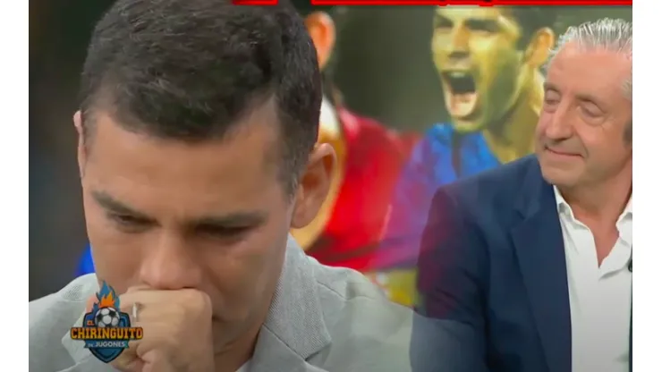 El momento en el que a Rafa Márquez se le quebró la voz en El Chiringuito.