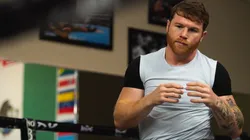 El peso que registró Canelo Álvarez a dos semanas de enfrentar a Caleb Plant