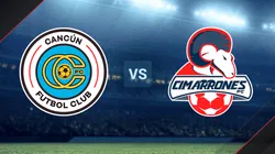 Cancún FC y Cimarrones de Sonora se enfrentan por la Liga de Expansión.