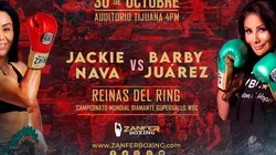 Jackie Nava vs Barby Juárez: Fecha, hora y canal para ver la pelea por el título mundial diamante de peso súper gallo del CMB