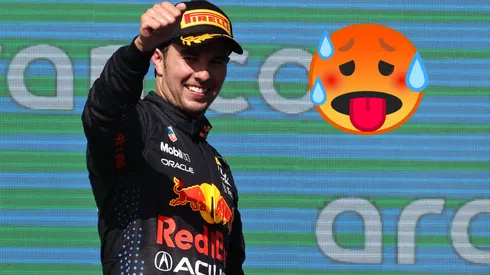 Checo Pérez terminó el GP de Estados Unidos exhausto.