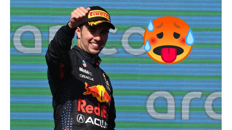 Checo Pérez terminó el GP de Estados Unidos exhausto.