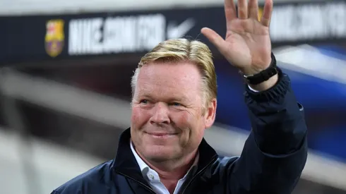 Ronald Koeman, entrenador del Barcelona