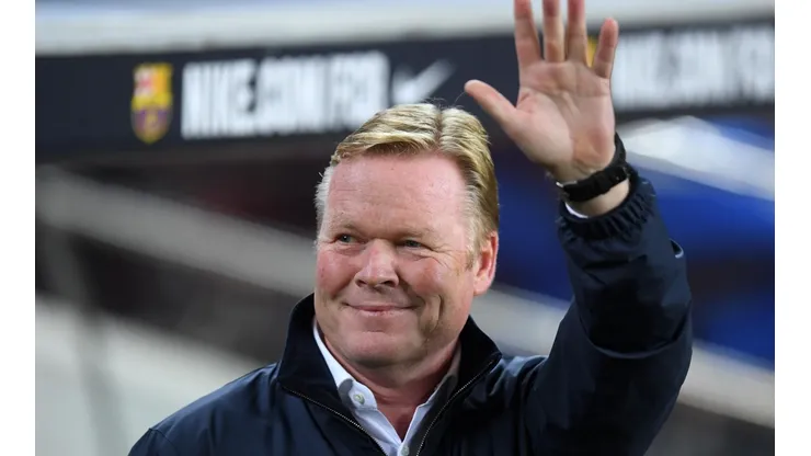 Ronald Koeman, entrenador del Barcelona