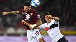 VAR salvó a Johan Vásquez de hacer el ridículo en Genoa vs. Torino