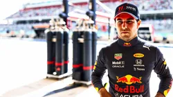 Sergio Pérez en las pruebas del Gran Premio de Estados Unidos.