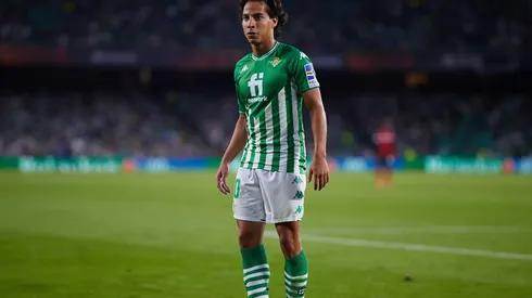 Diego Lainez pasó 151 días sin jugar con el Betis.
